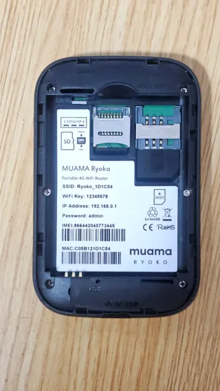 Router 4G Portátil Muama