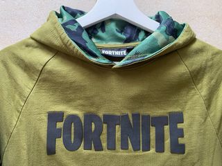 Sudadera Fortnite niño con capucha.