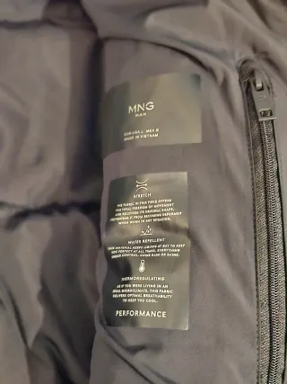 Chaquetón de plumas Mango hombre/unisex Talla L