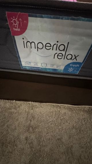 Colchón 180x200 cm 19 cm alto.