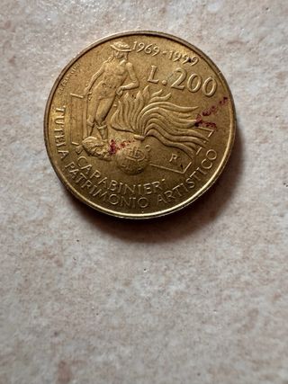 Moneta 200 Lire Italia 1969