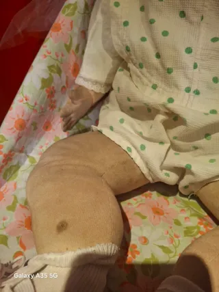 Bambola Minerva Germania anni '40 h.70cm