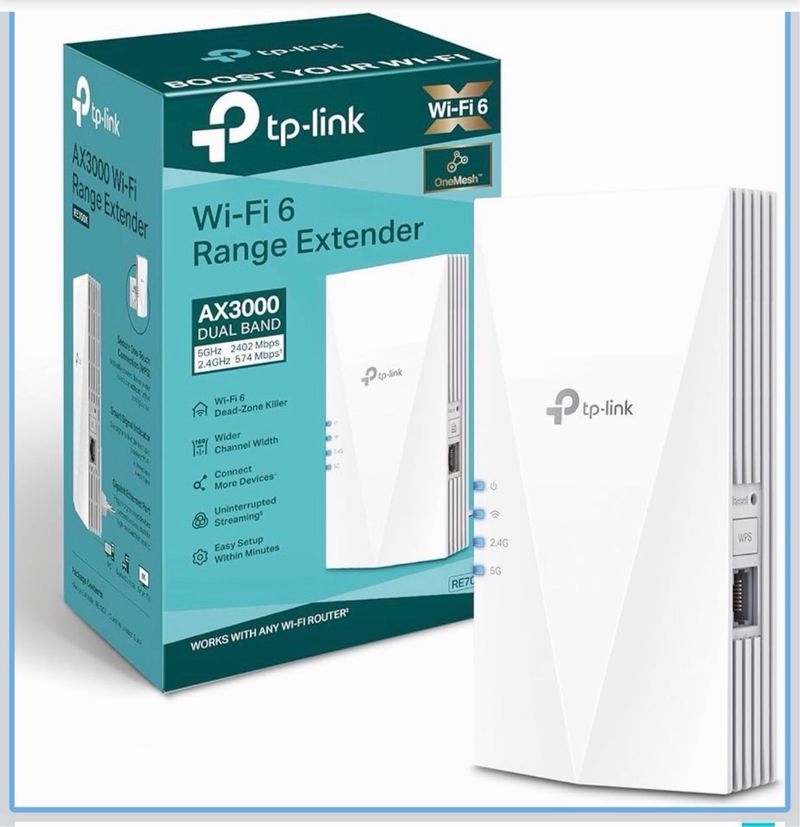 TP-Link Wi-Fi 6 Range Extender RE700X afbeelding 6