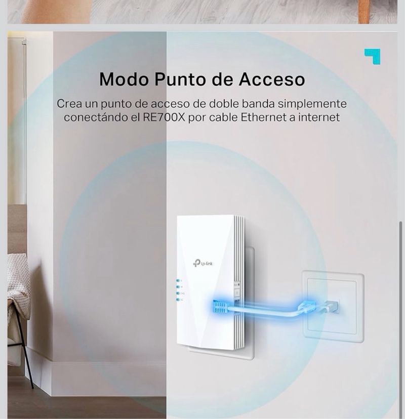 TP-Link Wi-Fi 6 Range Extender RE700X afbeelding 9