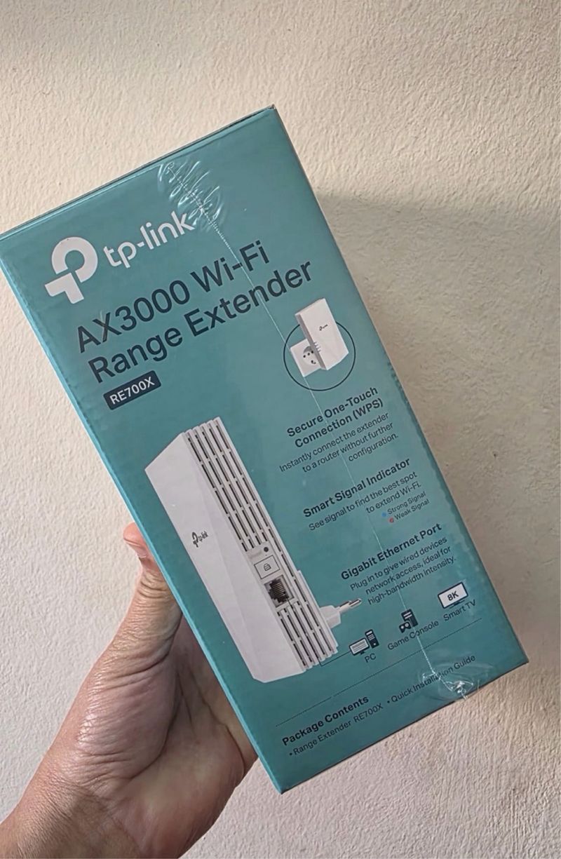 TP-Link Wi-Fi 6 Range Extender RE700X afbeelding 2