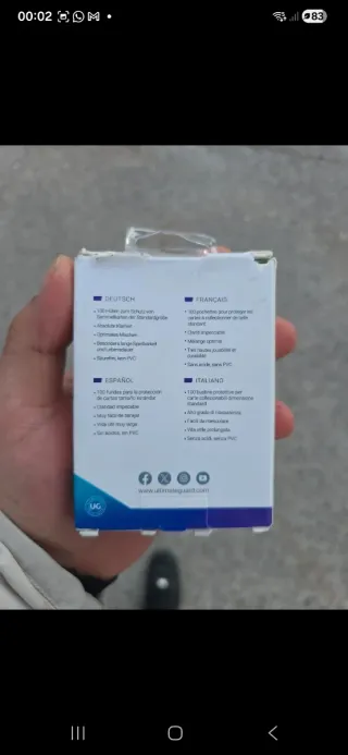 Bustine protettive Katana 100 sleeves