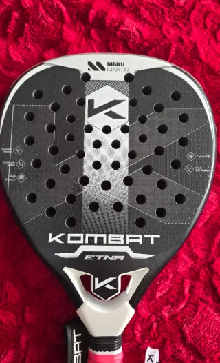 Pala Kombat Etna y Mochila padel Nueva