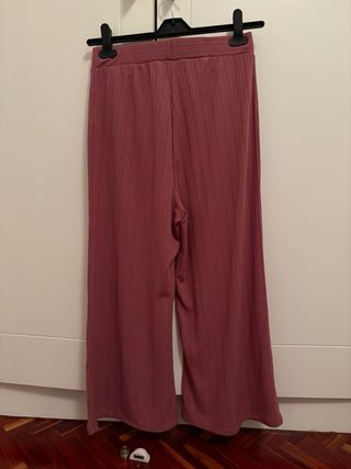 Pantalones fluidos Inside rosa