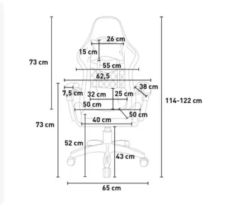 Silla Gaming GLI sin estrenar