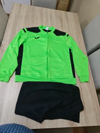 Chándal Joma Hombre Verde y Negro