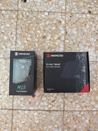 Cámara Fototrampeo HIKMICRO M15 + Panel Solar