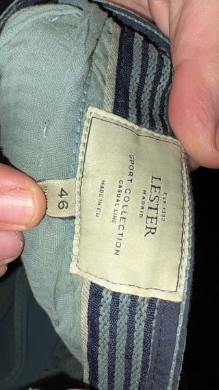 Vaqueros hombre azules