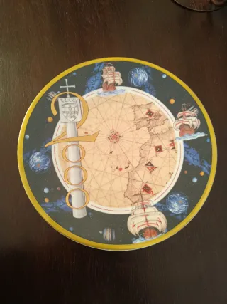 Prato Comemorativo " Celebração do Milénio "