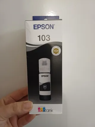 Tinta negra 103, impresora EPSON Ecotank 65 ml