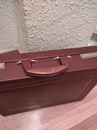Maletín ejecutivo vintage marrón