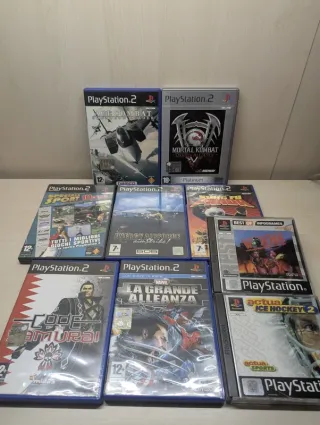 Lotto 8 Giochi PS2 Pal Funzionanti