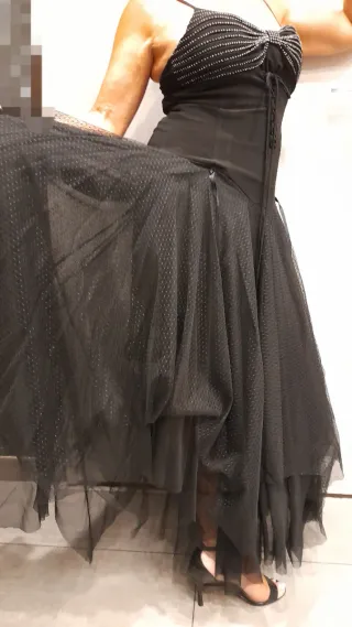 Abito elegante nero tg.42