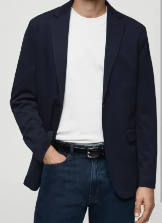 Americana Slim Fit Mango Talla L (52) Nueva