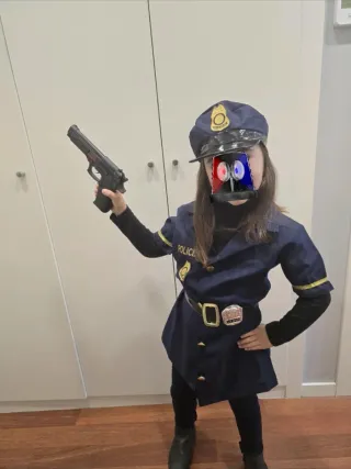 Disfraz Policía Niña 7-8 Años