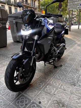 BMW F900R Azul/Gris