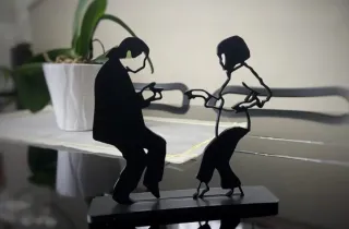 Statuetta Pulp Fiction