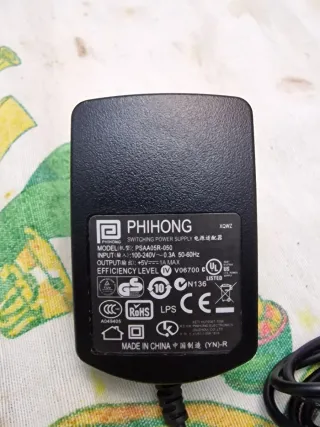 Adaptador Phihong PSAADSR-050 5V 1A