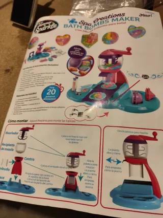 Cra-Z-Art Shimmer 'n Sparkle Bath Bomb Maker