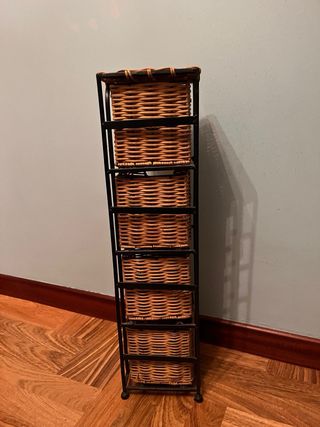 Cajonera Ratan y Metal