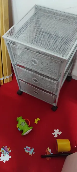 Cajonera Metálica 3 Niveles 35x37x59