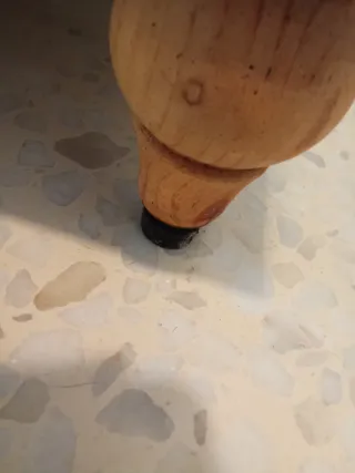 Mesitas de noche de madera con cajón