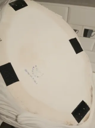 Frutero Cisne Blanco y Dorado