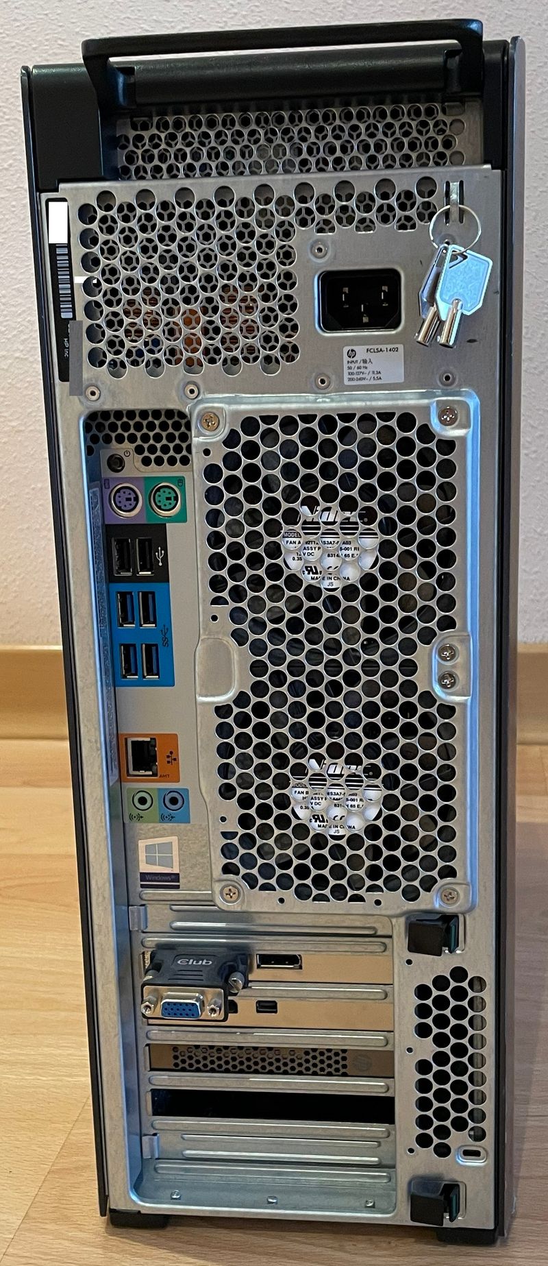 HP Workstation Z640 Torre Negra afbeelding 2