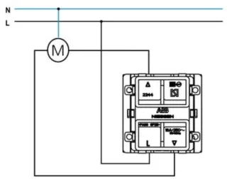 Interruptor Persiana NIESSEN Zenit Blanco