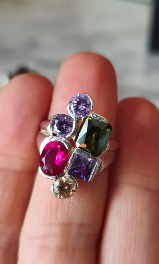 Anillos Plata Ley Diseños Variados