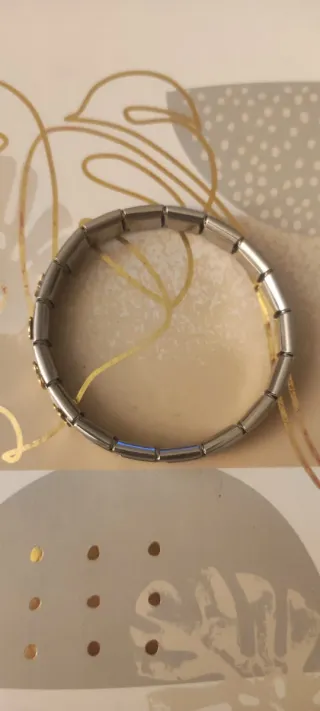 Pulsera Tous oro y acero