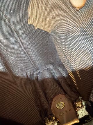 Borsa Louis Vuitton Monogram Marrone Dorato vintage