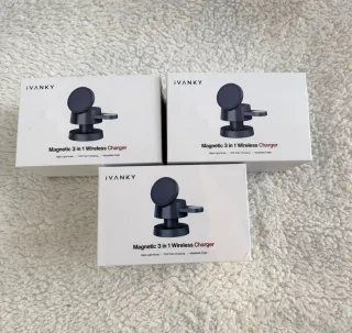 Cargador Inalámbrico Magnético 3 en 1 iVanky