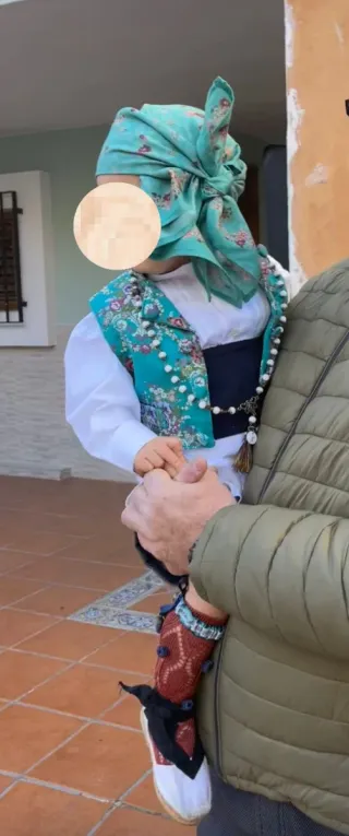 Camafeo fallero bebé