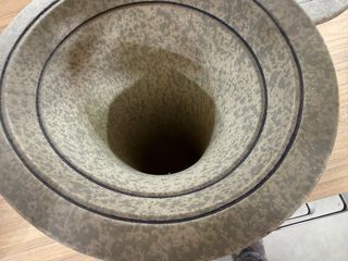 Vasi decorativi vintage in pietra minerale