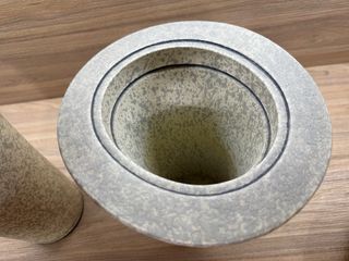 Vasi decorativi vintage in pietra minerale