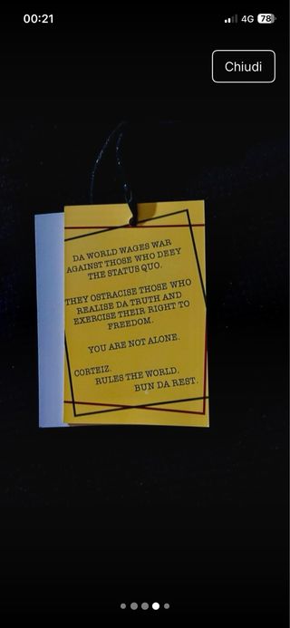 Felpa Corteiz Originale Nuova