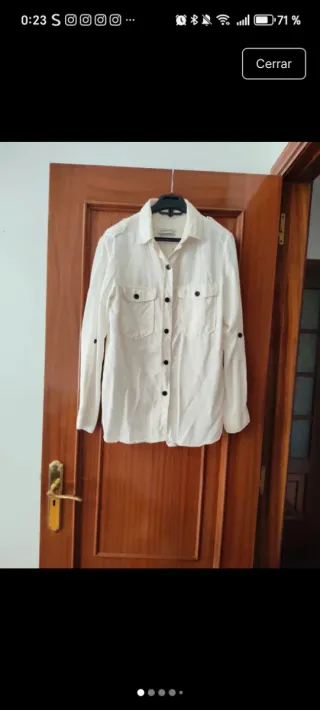Camisa blanca Zara
