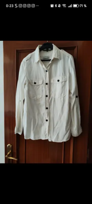Camisa blanca Zara