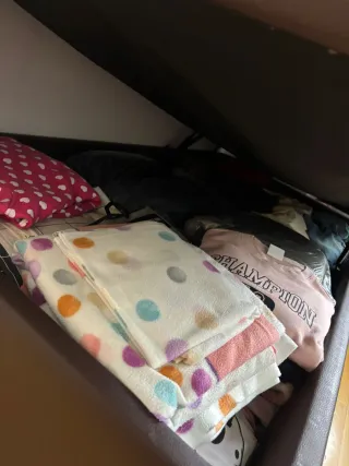 Canapé de piel marrón