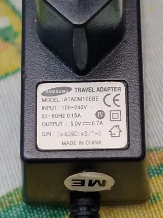 Adaptador Cargador Samsung Cable USB