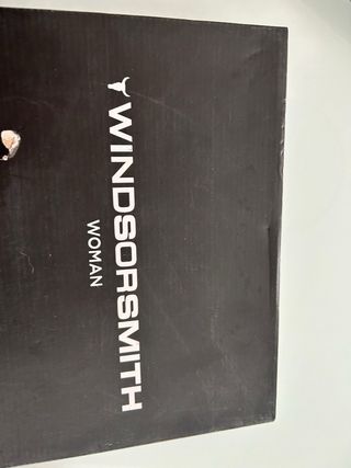 Scarpe Windsor Smith nere con zeppa