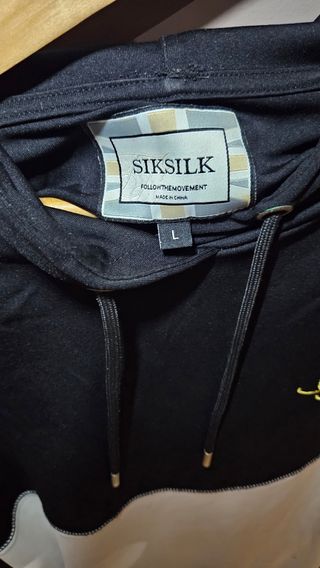 Sudadera SikSilk Bicolor Talla L