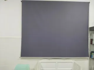 Estor gris de tela 2 estores iguales