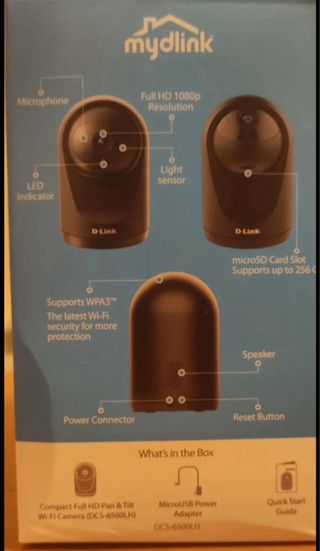 Lote 2 Cámaras Seguridad D-Link Full HD