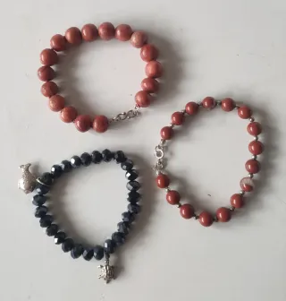 Pulseras Piedras Naturales y Plata
